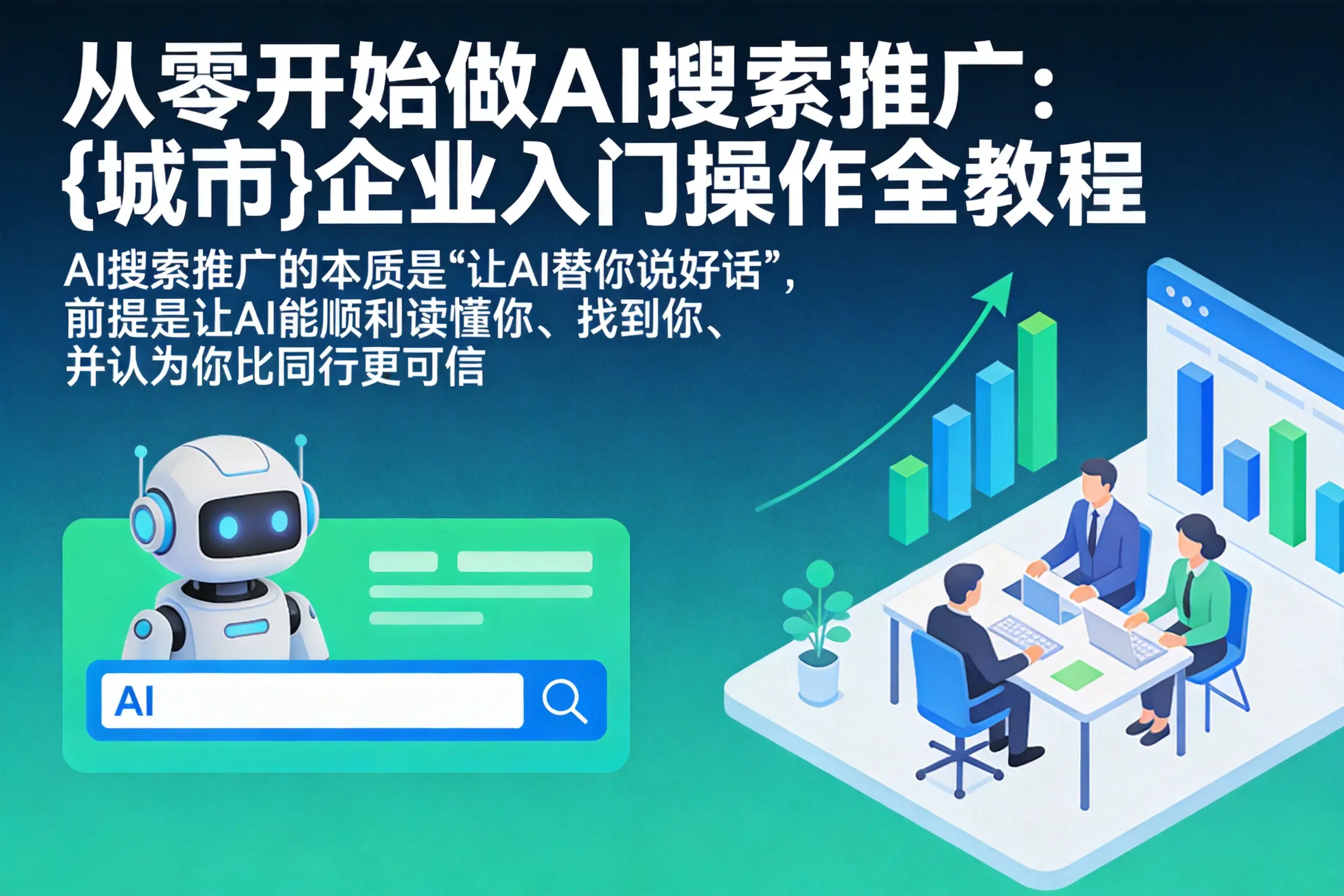 从零开始做AI搜索推广：大英企业入门操作全教程